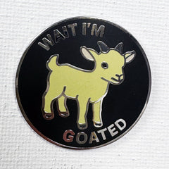 Goated Pin