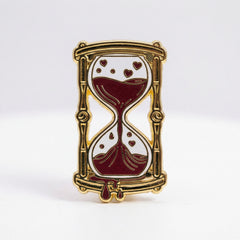 Blood Hourglass Pin