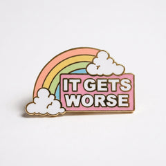 Worse Rainbow Pin