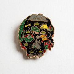 Treasure Map Pin