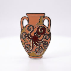 Minoan Octopus Vessel Pin