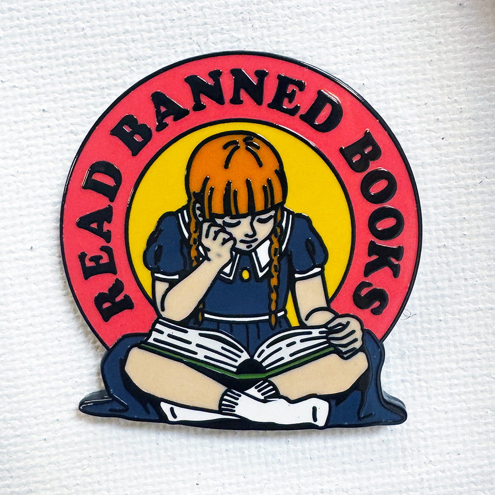 Read Banned Books Pin