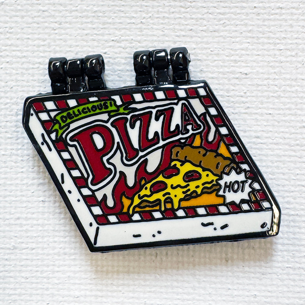 Pizza Cat Deluxe Pin
