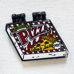 Pizza Cat Deluxe Pin