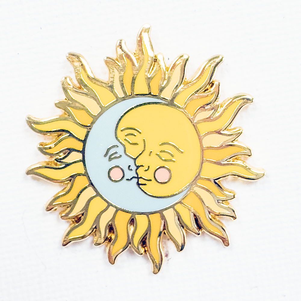 Sun And Moon Pin