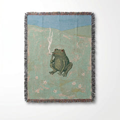 Smoking Frog Blanket