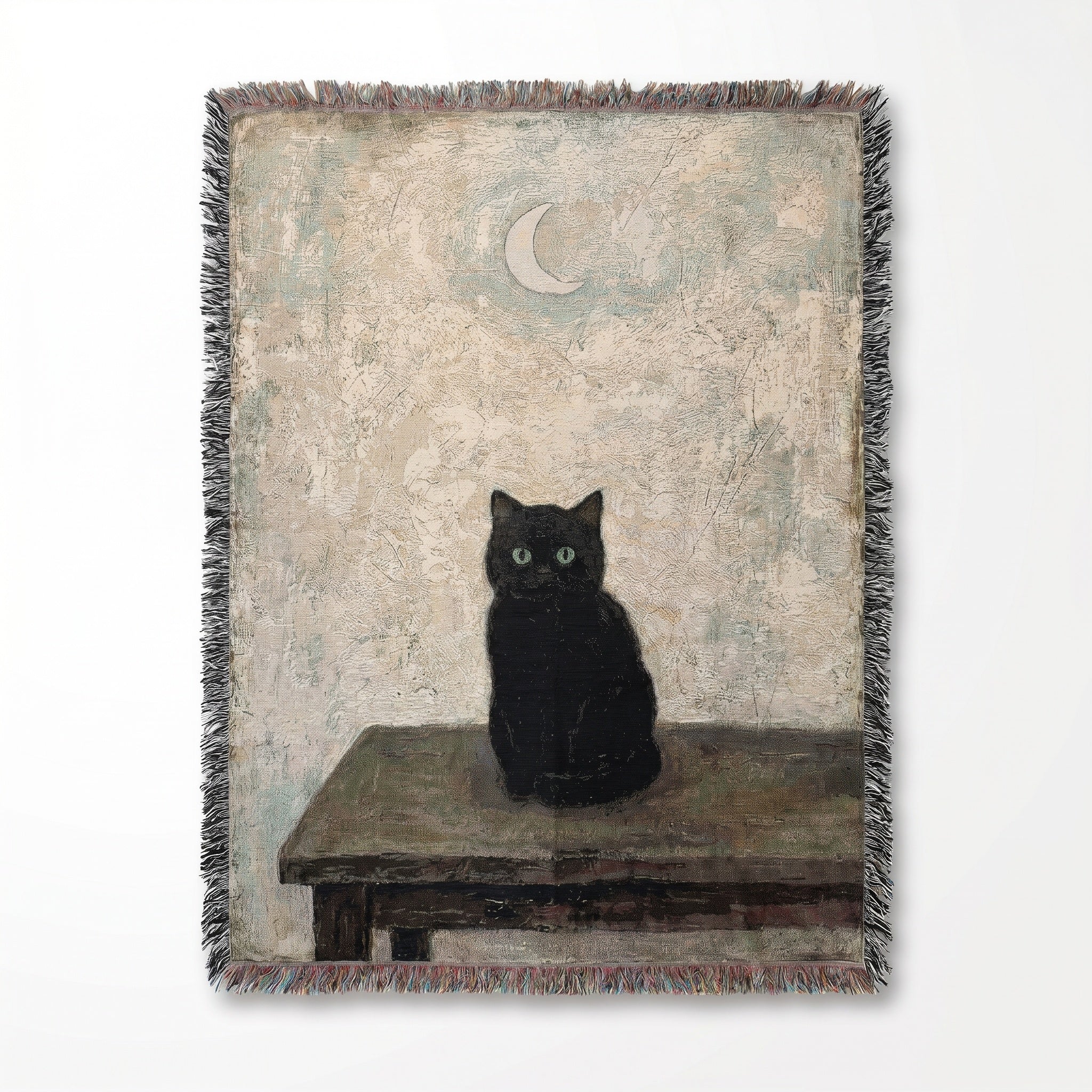Moon Cat Blanket