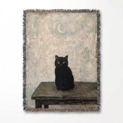 Moon Cat Blanket