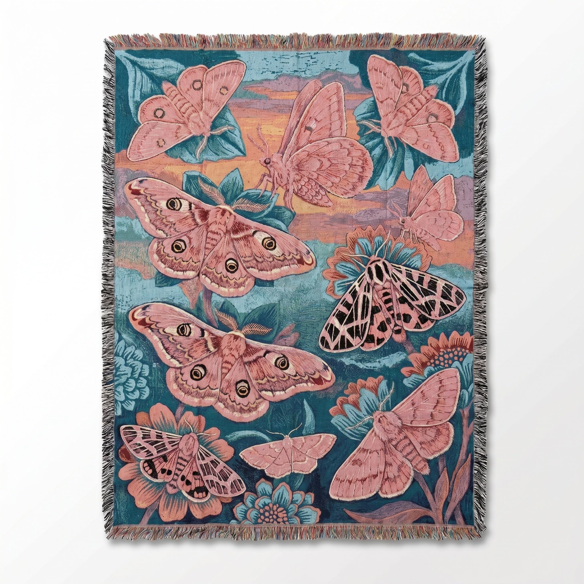 Fuzzy Moths Blanket