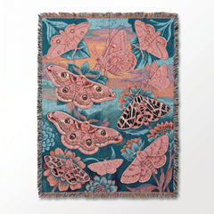Fuzzy Moths Blanket