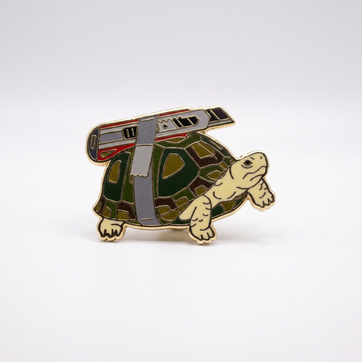 Box Cutter Turtle Pin