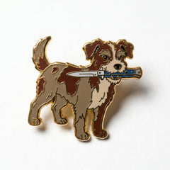 Switchblade Dog Pin