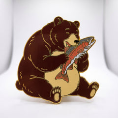 Bear Snack Pin