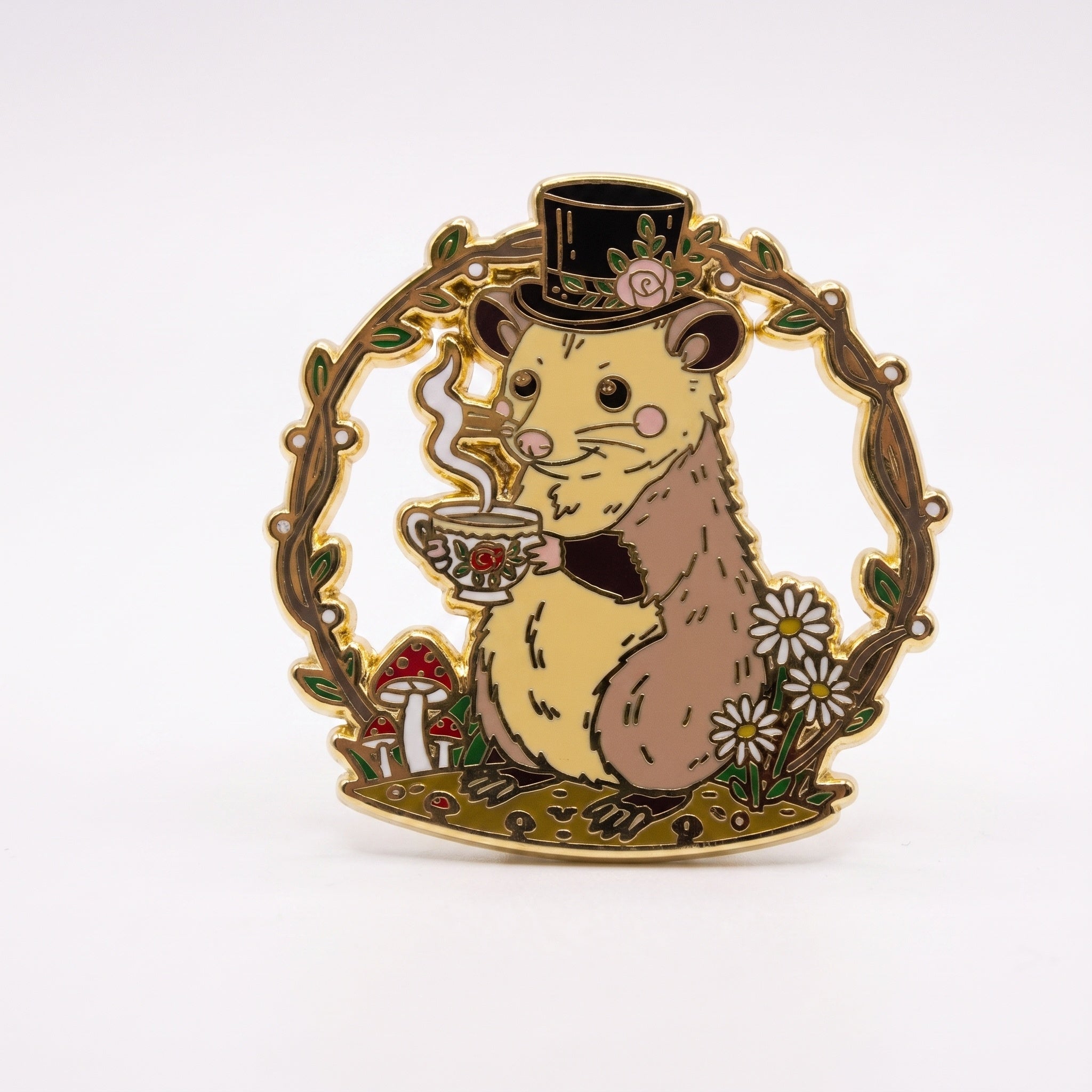 Mr. Fancy Possum Pin
