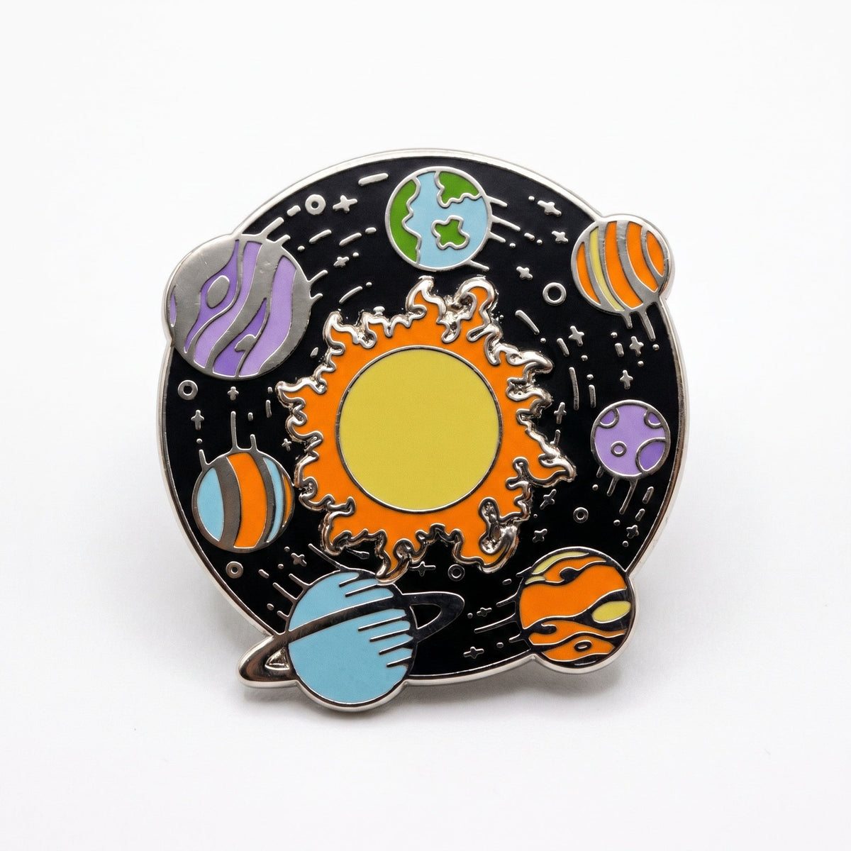 Solar System Deluxe Spinning Pin
