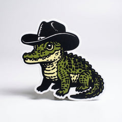 Howdy Gator Sticker