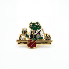Frog Bartender Pin