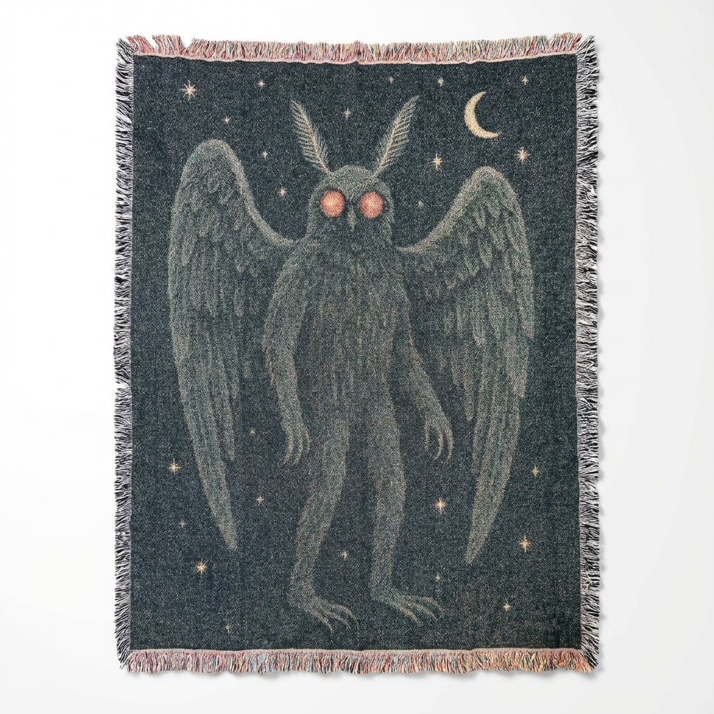 Mothman Tapestry Blanket