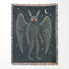 Mothman Tapestry Blanket