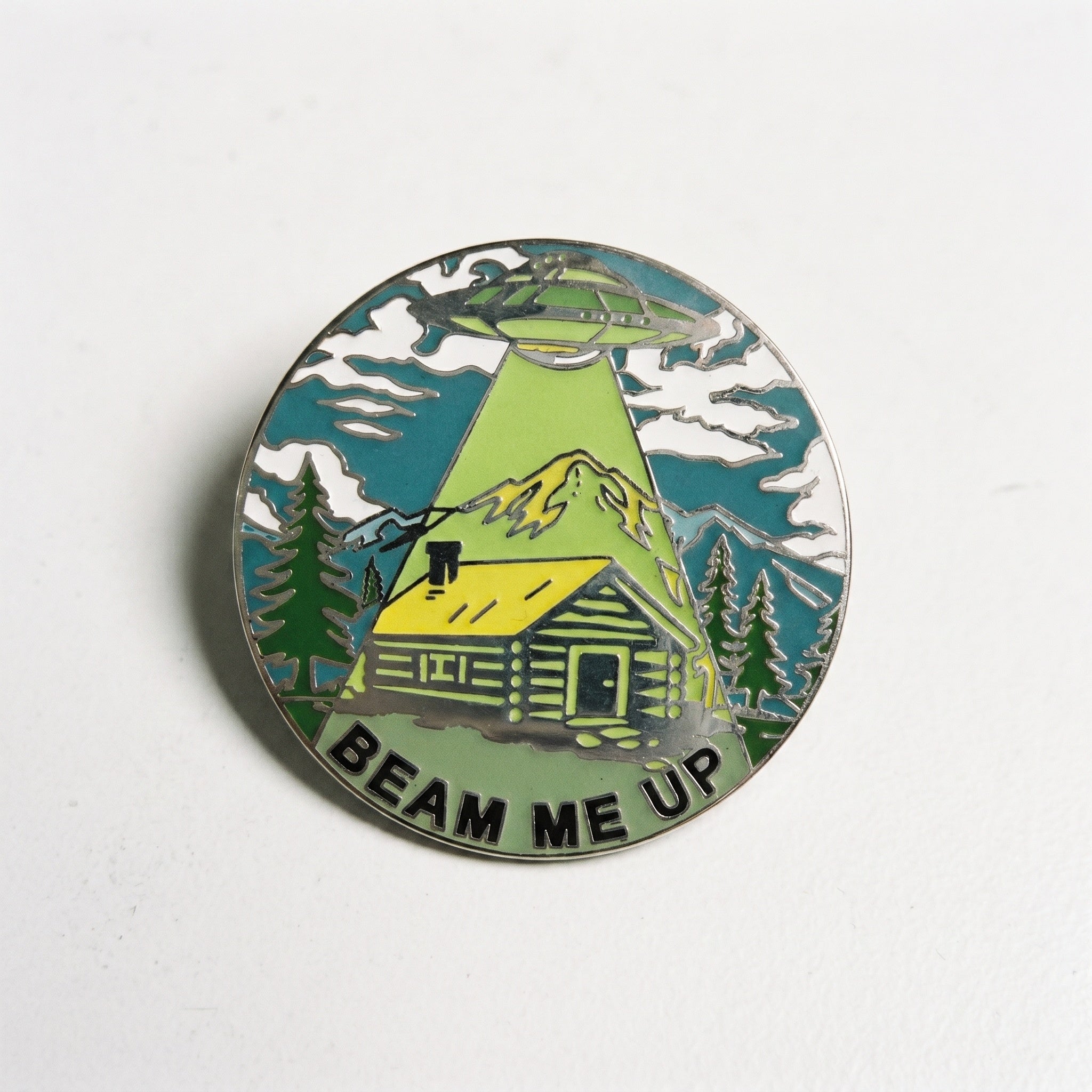 Beam Me Up Pin