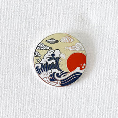 UFO Wave Pin
